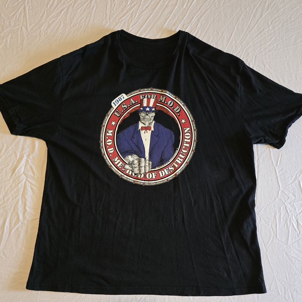 M.O.D. - U.S.A. For M.O.D  Black Graphic T-Shirt